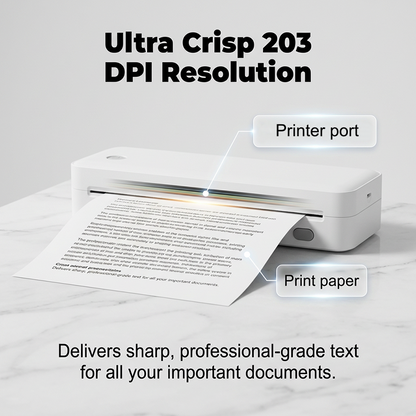 Portable A4 Thermal Printer