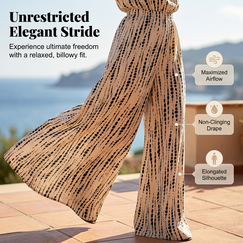 Women's One-Shoulder Wide-Leg Jumpsuit