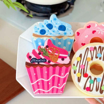 Dessert-Shaped Cleaning Sponge for Kitchen