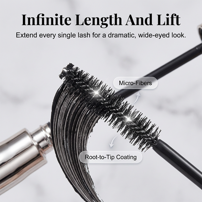 Waterproof Long Lasting Black Mascara