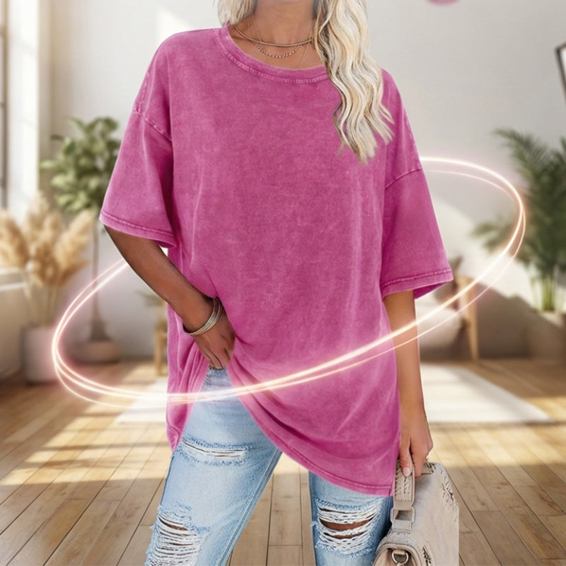 Women's Washed Vintage Oversized T-Shirt