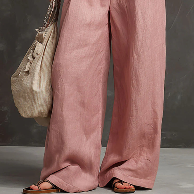 Women's Sleeveless Vest & Pants 2-Piece Set