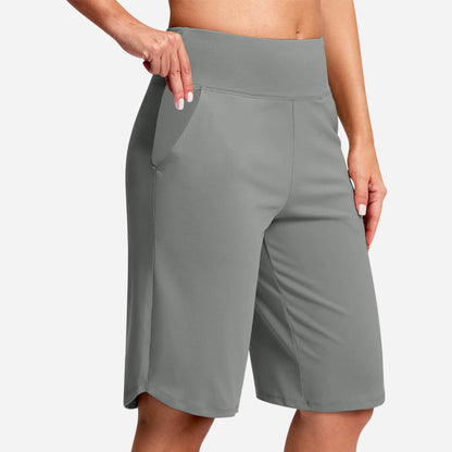 ⏰Summer Hot Sale 60% OFF🔥Women's High-Waist Yoga Shorts with Pockets