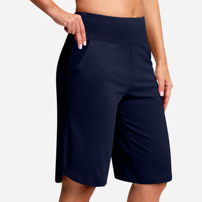 ⏰Summer Hot Sale 60% OFF🔥Women's High-Waist Yoga Shorts with Pockets
