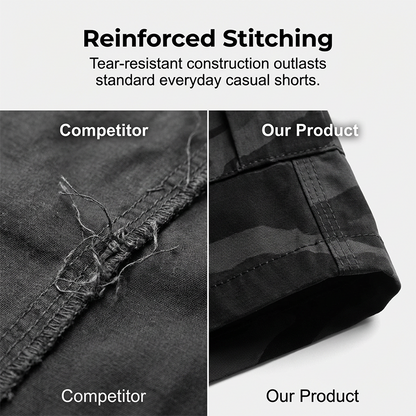 Men's Relaxed Fit Tactical Cargo Shorts