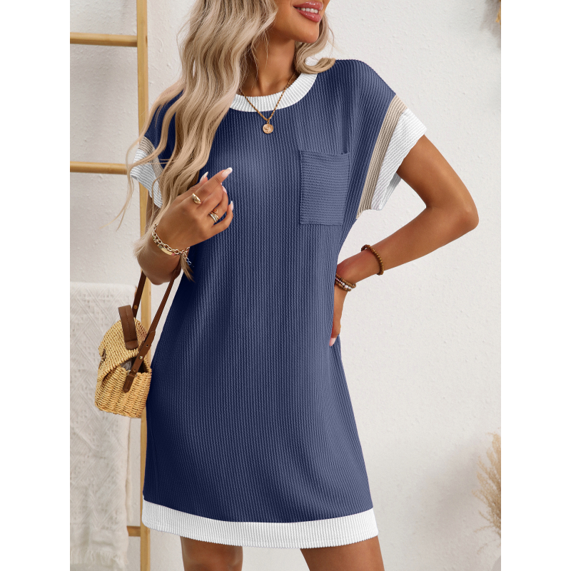 Women's T-Shirt A-Line Mini Dress