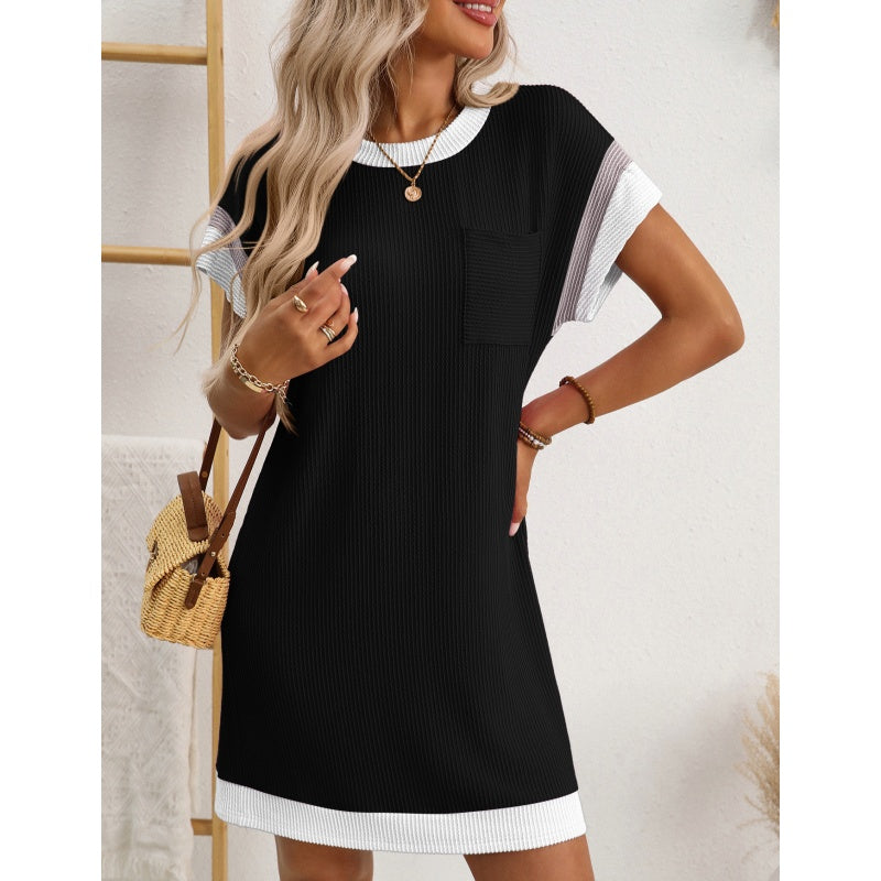 Women's T-Shirt A-Line Mini Dress