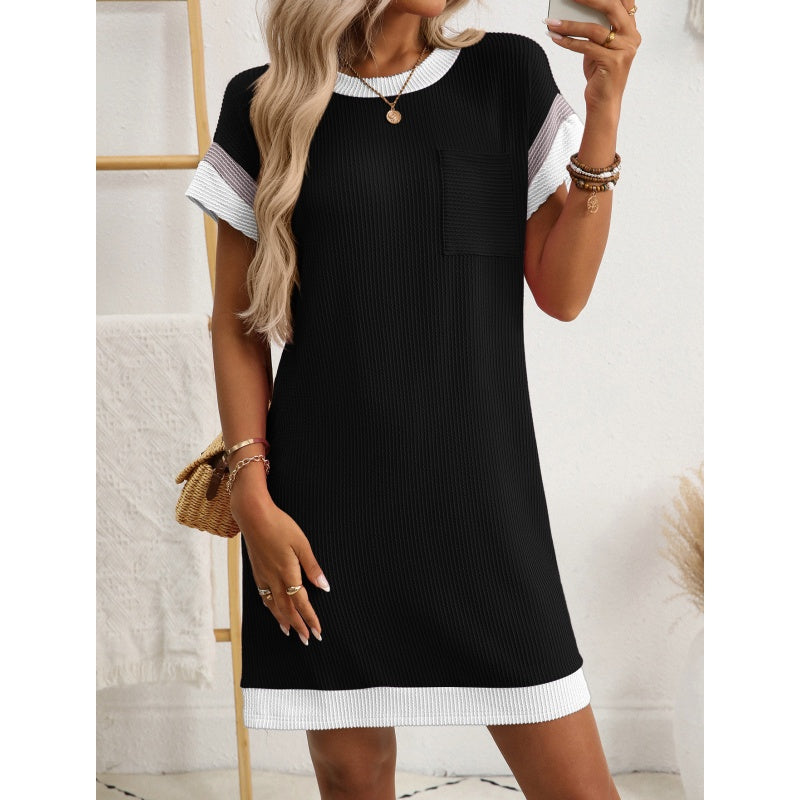 Women's T-Shirt A-Line Mini Dress