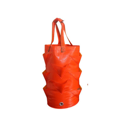 Hanging Strawberry Planter Bag with Side Pockets