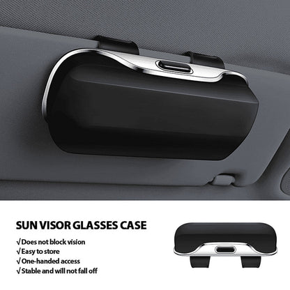 Car All-Inclusive Sun Visor Glasses Storage Box