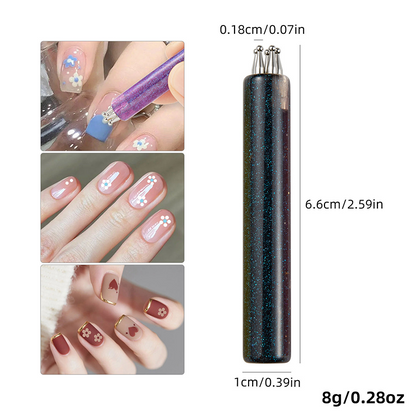 DIY Flower Nail Art Dotting Pen