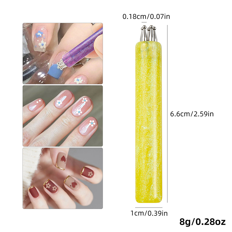 DIY Flower Nail Art Dotting Pen