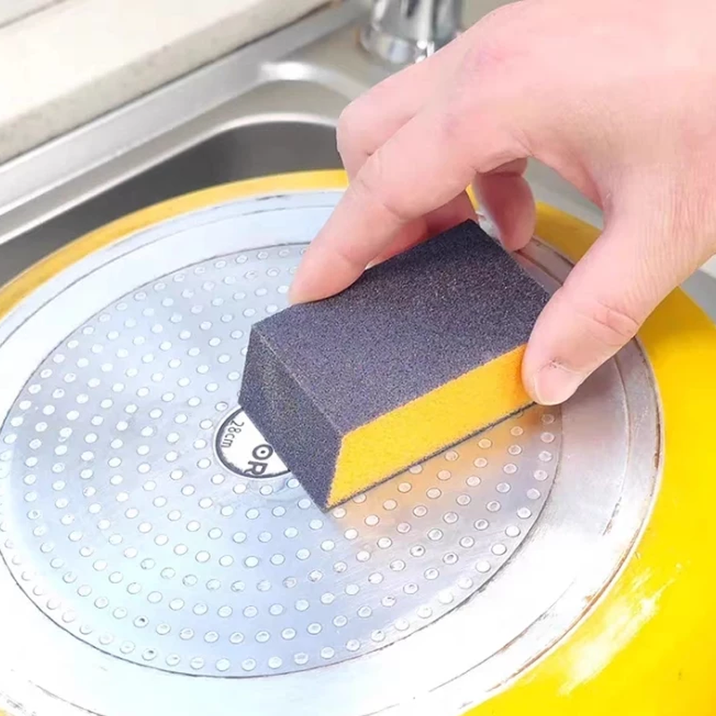 Heavy-Duty Scouring Sponge for Kitchen & Pots