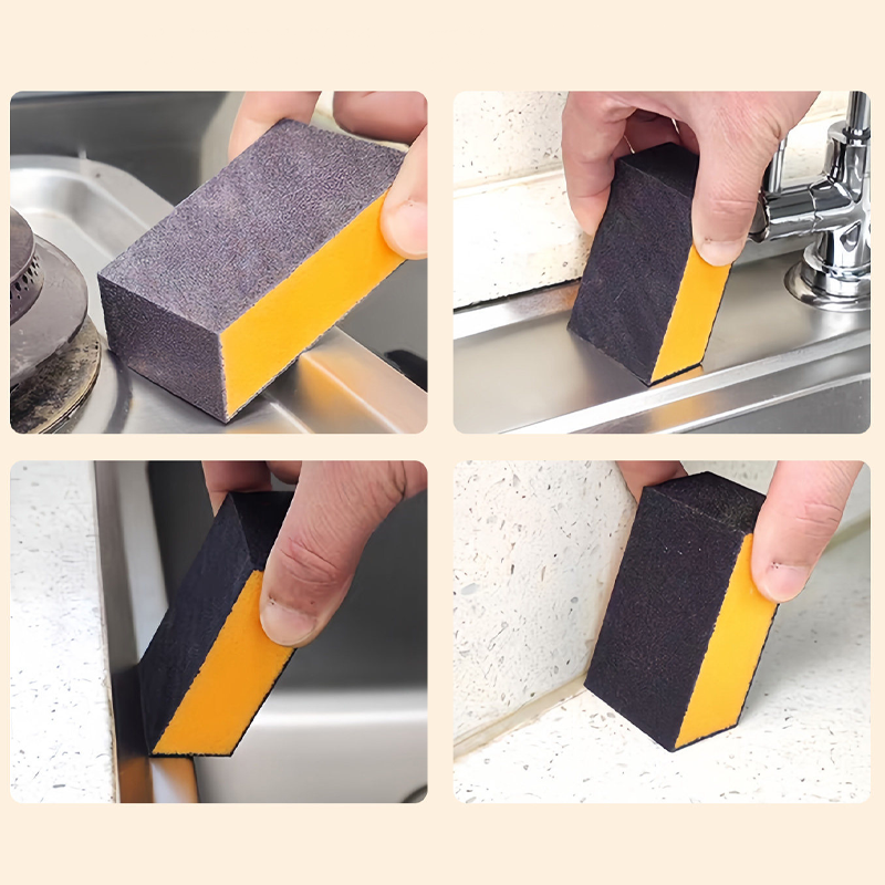 Heavy-Duty Scouring Sponge for Kitchen & Pots