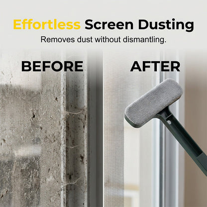 2-in-1 Telescopic Window Screen & Glass Cleaning Brush