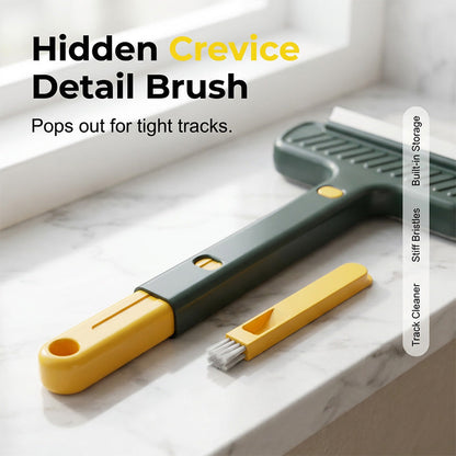 2-in-1 Telescopic Window Screen & Glass Cleaning Brush