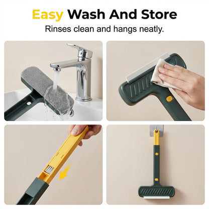 2-in-1 Telescopic Window Screen & Glass Cleaning Brush