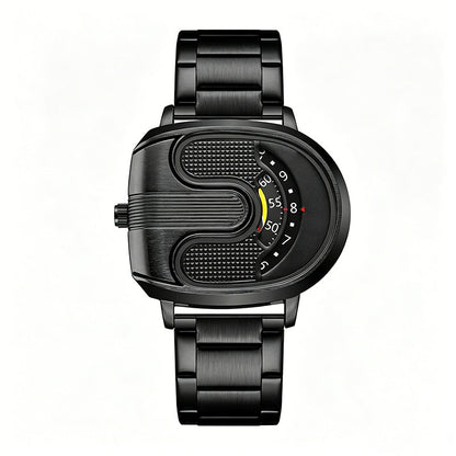 Men's Fashion U-Shaped Dial Watch