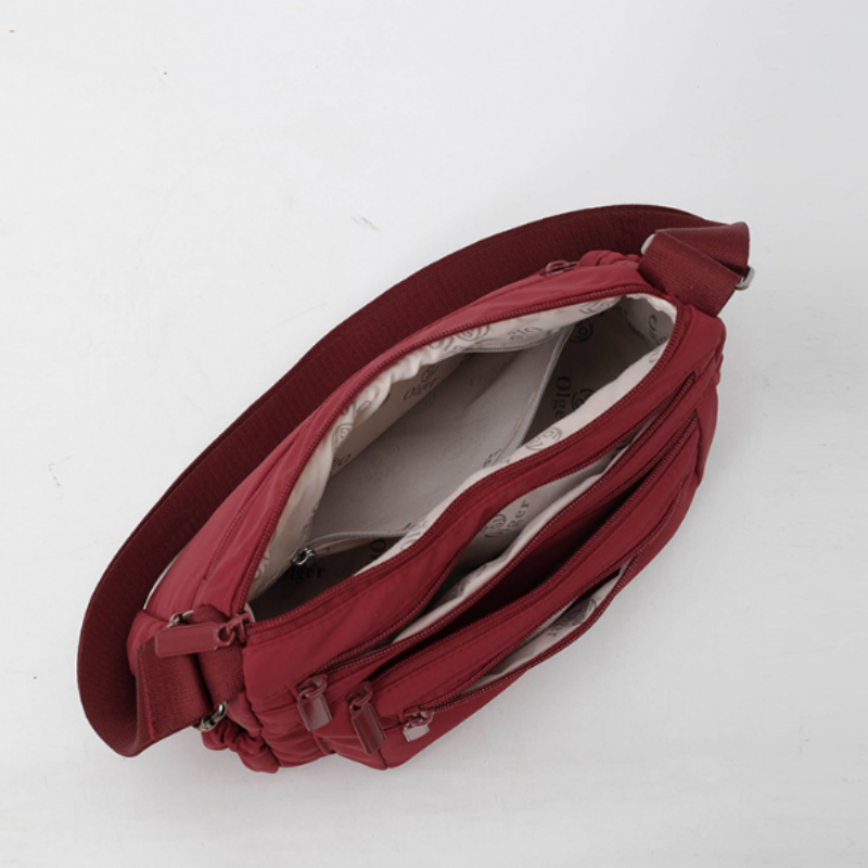 🔥HOT SALE👜✨Lightweight Nylon Multi-Pocket Crossbody Bag