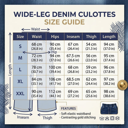 🥳SUMMER HOT SALE🥳💞50K+ SOLD!💥49% OFF! 🔥Women's Pull-On Wide-Leg Cropped Denim Jeans