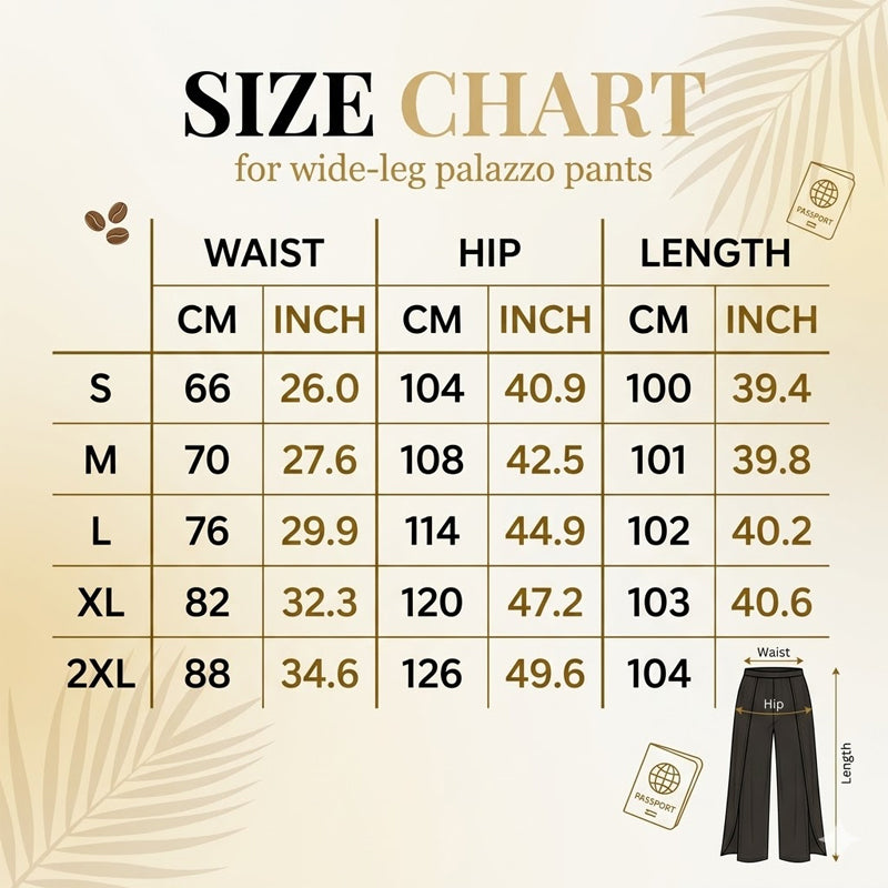 Women's Flowy Chiffon Wide-Leg Pants