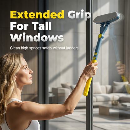 🧹Last Day Special Price:£ 10.99!!🥳💞50K+ SOLD!✨ 💝 Extendable Window Mesh Screen Cleaner Tool ✨– Adjustable Long Handle, Removes Dust & Cobwebs from Screens Easily
