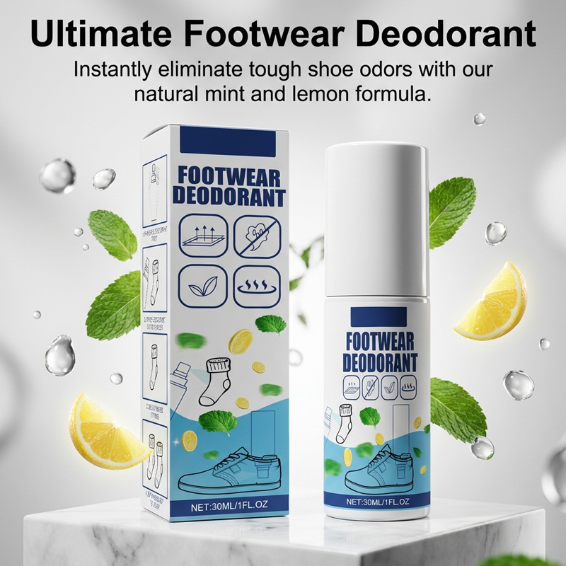 Footwear Deodorant Spray for Shoes and Socks