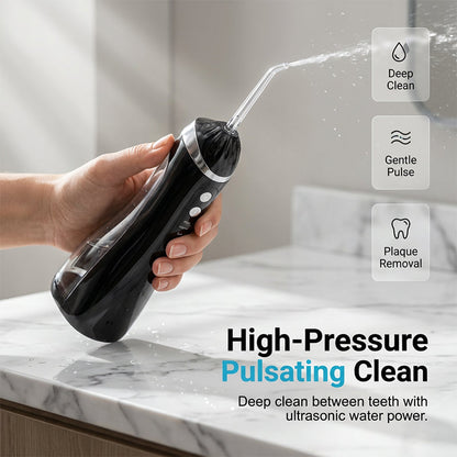 Portable Cordless Water Flosser with 3 Modes 🦷 Keep Your Smile Perfect Anywhere 😁💦