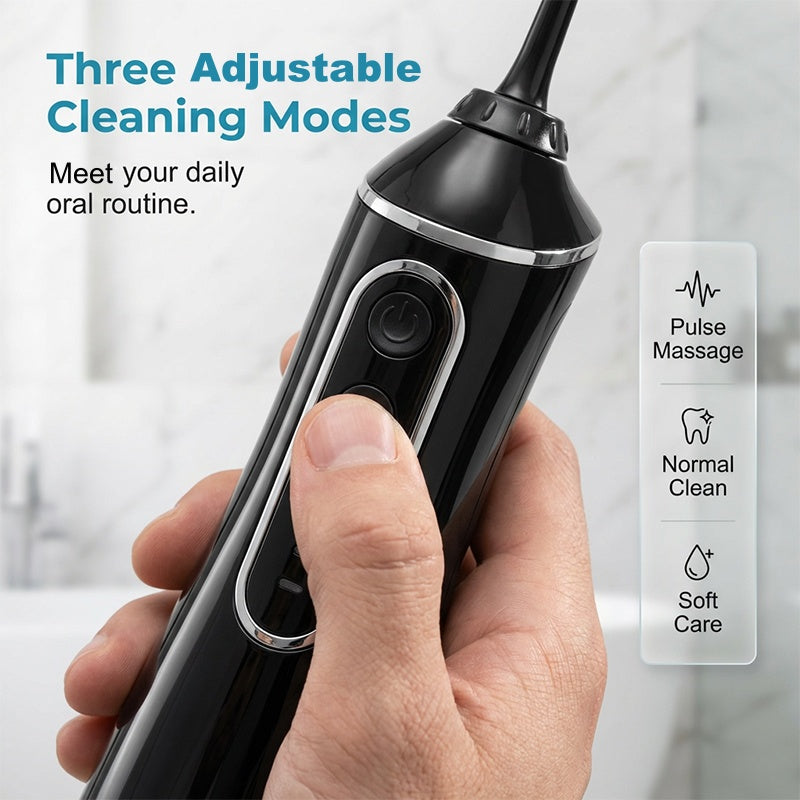 Portable Cordless Water Flosser with 3 Modes 🦷 Keep Your Smile Perfect Anywhere 😁💦