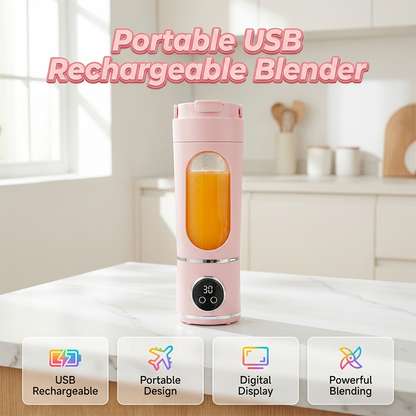 🔥Limited-time offer: 49% off-Portable USB Rechargeable Blender