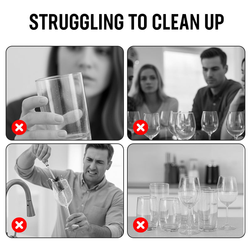 Creative Half Wine Glass