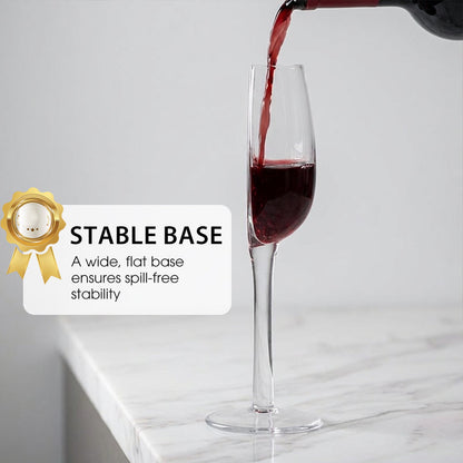 Creative Half Wine Glass