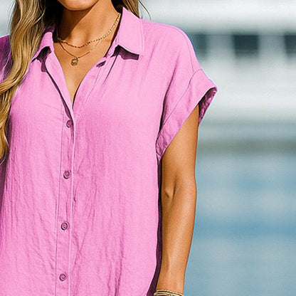 Women's Fashion & Versatile Shirt Dress