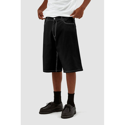Men's Casual Wide-Leg Denim Shorts