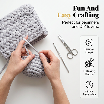 Complete DIY Crochet Bag Kit