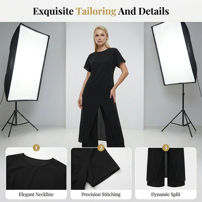 📢📢49% OFF !! ⏰Minimalist Loose Fit Two-Piece Outfit