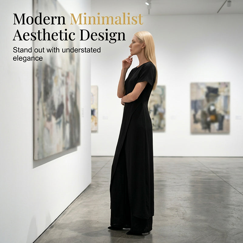📢📢49% OFF !! ⏰Minimalist Loose Fit Two-Piece Outfit