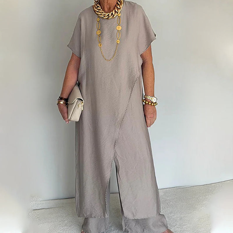 📢📢49% OFF !! ⏰Minimalist Loose Fit Two-Piece Outfit