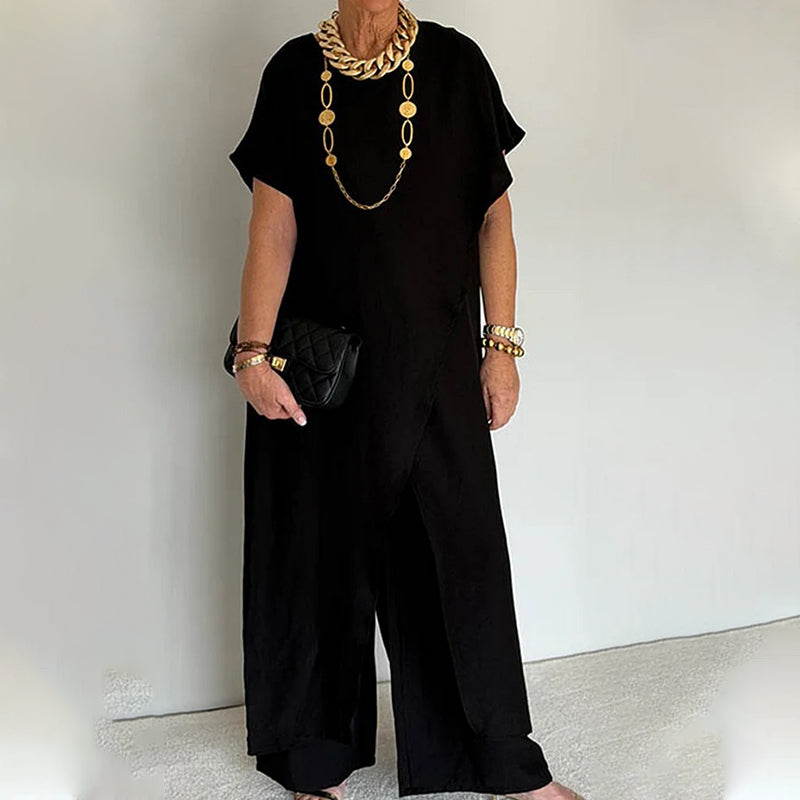 📢📢49% OFF !! ⏰Minimalist Loose Fit Two-Piece Outfit