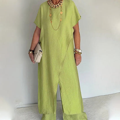 📢📢49% OFF !! ⏰Minimalist Loose Fit Two-Piece Outfit