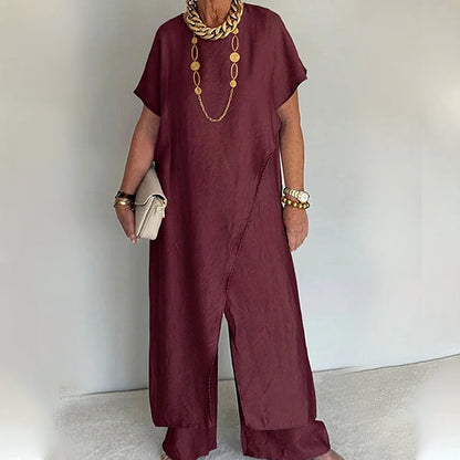 📢📢49% OFF !! ⏰Minimalist Loose Fit Two-Piece Outfit