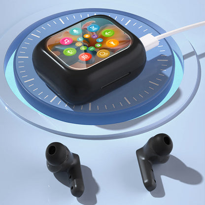 No Latency Wireless Bluetooth Headphones with Multifunctional Display
