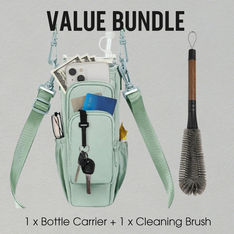 Large Capacity Portable Water Bottle Carrier