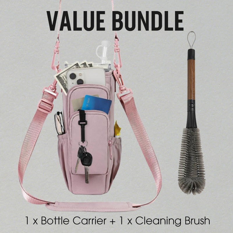 Large Capacity Portable Water Bottle Carrier