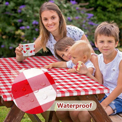 6FT Waterproof Picnic Table Cover - 3PCS/Set