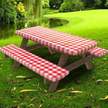 6FT Waterproof Picnic Table Cover - 3PCS/Set