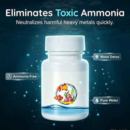 ⏰🔥49% OFF! 🌿 Instant Water Dechlorinator – Safe & Healthy Fish Tanks 🐠