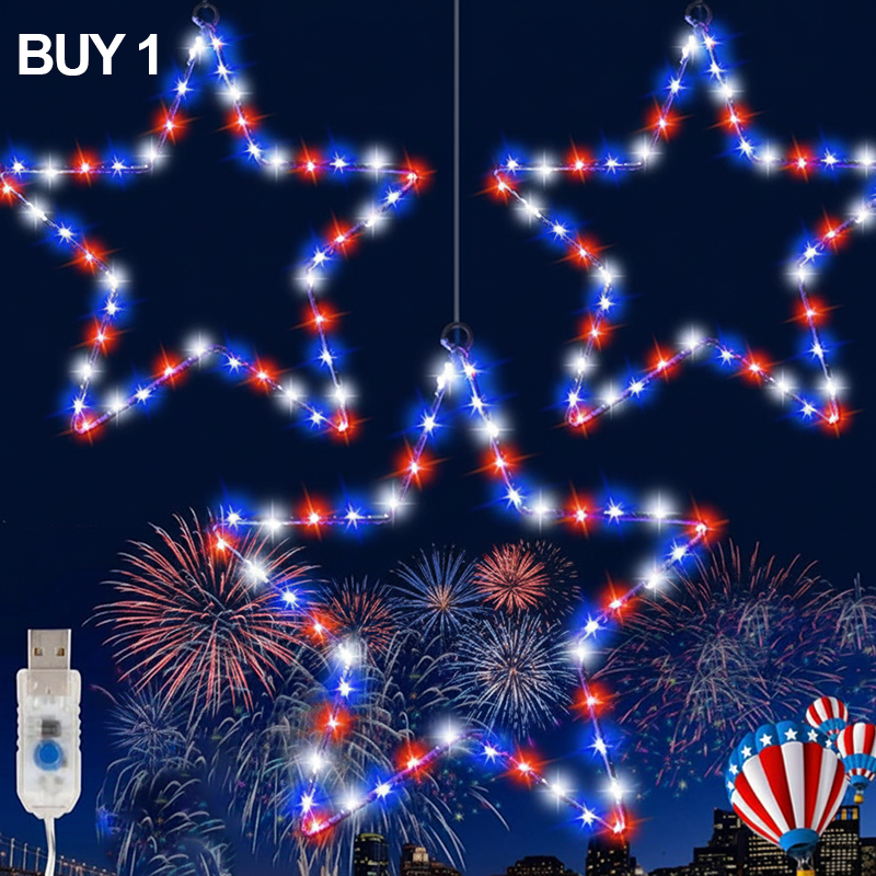 Holiday Decor Hanging Star Light