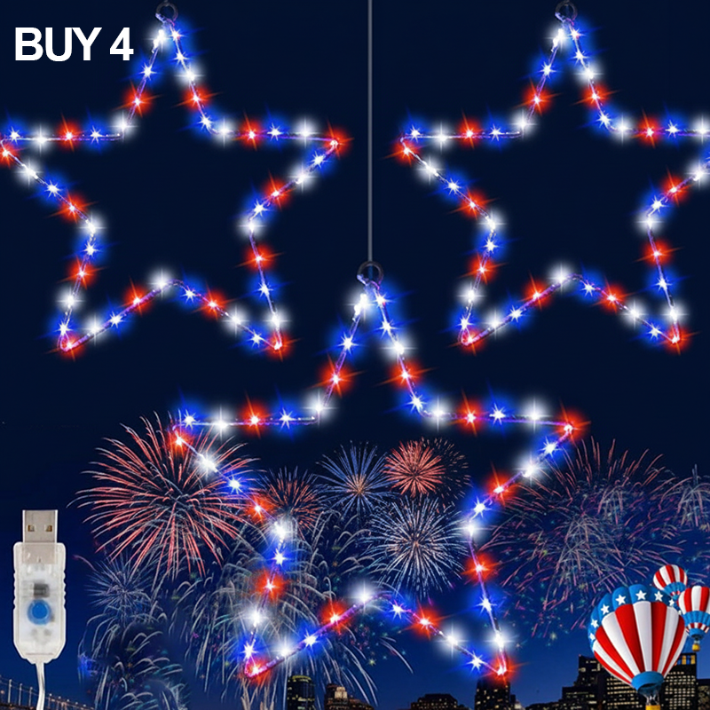 Holiday Decor Hanging Star Light
