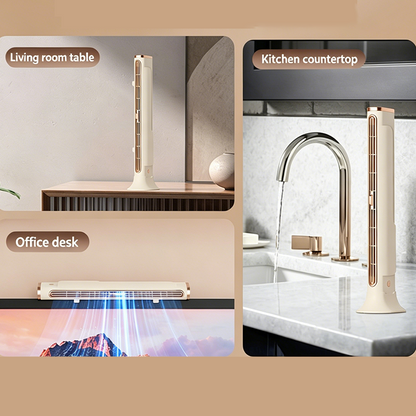 Multi-Functional Bladeless Tower Fan